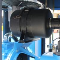 Compresseur d'air à vis rotatif silencieux à vitesse fixe, refroidi par air, 7,5 kW, avec moteur et roulement, 8 bars, pour équipement industriel général