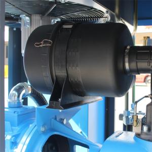 เครื่องอัดอากาศแบบสกรูโรตารี่ชนิดความเร็วคงที่ 7.5 กิโลวัตต์ ระบายความร้อนด้วยอากาศ เงียบ พร้อมเครื่องยนต์และตลับลูกปืน 8 บาร์ สำหรับอุตสาหกรรมทั่วไป - Product Image 6