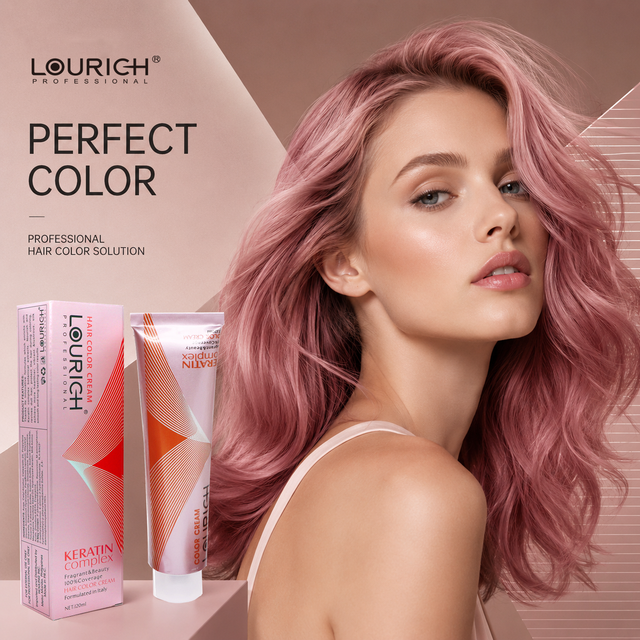 Professional Permanent Hair Color Cream 120ml 67 Colors Hair Dye Cream for Salon OEM ODM Wholesale