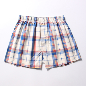 Pantalones de <span class=keywords><strong>Pijama</strong></span> Transpirables con Logotipo OEM, Pantalones Cortos de Boxeador de Talla Grande, Ropa Interior Holgada, Pantalones Cortos de Playa para <span class=keywords><strong>Hombre</strong></span> - Product Image 4