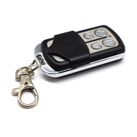 Télécommande universelle pour porte de garage, porte-clés, ouverture fixe, portée de 50 à 100 m, violet/orange/rouge/jaune, bouton d'apprentissage, métal