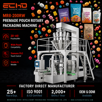Machine d'emballage automatique ECHO pour sachets préformés, remplissage et scellage, pour bonbons