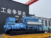 300kW 6190 Serie Gasmotor-Generatorset 6-Zylinder-Reihenmotor Industrielles Erdgas-Biogas-Aggregat für 24/7 Dauerbetrieb