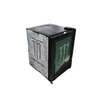 Refroidisseur de boisson de porte en verre de compresseur électrique de mini réfrigérateur de barre à température unique pour la température mécanique de stockage d'affichage