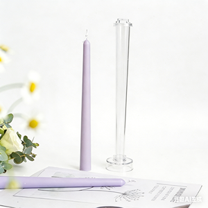 Stampo in acrilico PC per candele natalizie aromatiche fai da te, ecologico, atossico, per candele a pilastro, a testa semicircolare, a bacchetta lunga da chiesa, a bacchetta sottile - Product Image 6