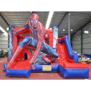 Nhà Máy Giá Bounce House <span class=keywords><strong>Spiderman</strong></span> <span class=keywords><strong>Inflatable</strong></span> lâu đài bouncy <span class=keywords><strong>Combo</strong></span> <span class=keywords><strong>Spiderman</strong></span> <span class=keywords><strong>Inflatable</strong></span> <span class=keywords><strong>Bouncer</strong></span> với trượt cho bên cho thuê - Product Image 1
