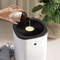 Cigare brevet personnel meilleur mini purificateur d'air domestique intelligent fumée chine 2024 filtre hepa purificateur d'air