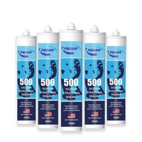 Scellant silicone transparent à durcissement neutre 280 ml, 100 % silicone, imperméable, résistant à la moisissure, pour toiture de camping-car et travaux de menuiserie