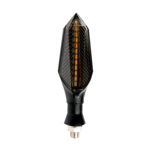 Feux de jour à LED 12V bicolores à défilement dynamique pour voiture électrique, accessoires de modification de moto pour l'avant - Product Image 5