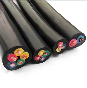 RVV Flexible Power Cables Copper Conductor Wires For Electrical And Electronic Equipment