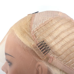 The best blonde human hair 130% 150% density remy brazilian human hair lace wig for women - Product Image 4