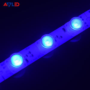 3030 RGB SMD LED Rigid Bar <b>Light</b> with <b>Diffuse</b> Optical Lens Aluminum Hard <b>Strip</b> Lamp for Fabric Lightbox Backlit - Product Image 2