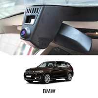 Caméra embarquée HD 4K pour BMW Série 1 (F40 F20 F21) Série 2 (G42 F22 F23) avec deux objectifs DVR avant et arrière, GPS, Plug and Play