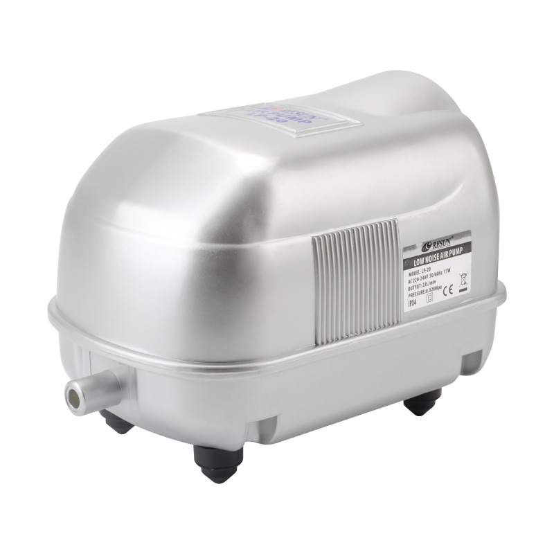 Кислородный насос высокой мощности Resun LP-20 с большим объемом воздуха для аквариума