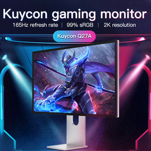 Kuycon Q27a cao màu sắc sinh sản máy tính LED màn hình 27 inch 2K 100W ngược sạc văn phòng Màn hình máy tính - Product Image 3
