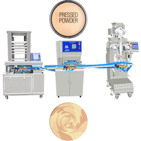 Machine industrielle automatique de formage de poudre pressée colorée, en acier inoxydable de qualité alimentaire, contrôle PLC, haute efficacité, cosmétiques