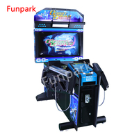 Mesin Tembak Arcade Elektronik Komersial Terlaris dengan Antarmuka Bahasa Inggris dan Sistem Koin, Dijual