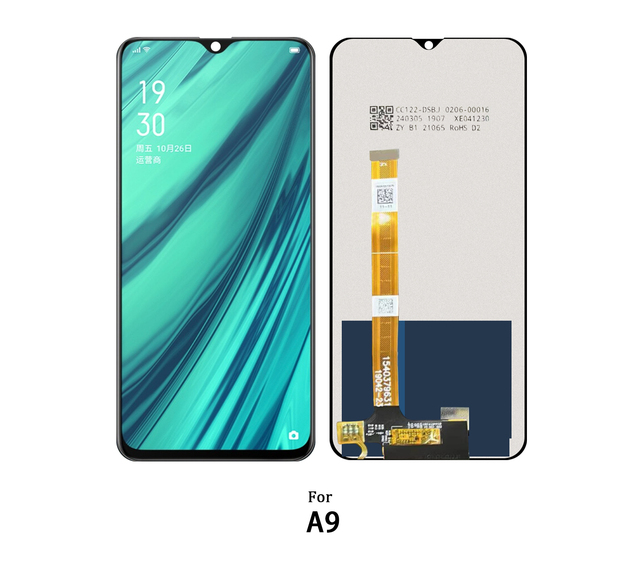 XJE Factory Mobile Phone Lcd Touch Screen for OPPO A9 INCELL Lcd Screen Touch Digitizer Assembly Replacement Parts