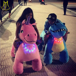 Unicorno Elettrico Cavalcabile in Peluche per Centro Commerciale Hansel, <span class=keywords><strong>Animali</strong></span> da <span class=keywords><strong>Safari</strong></span> - Product Image 5