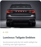 Maßgefertigtes Leuchtendes Auto-Logo-Licht LED Glühendes Emblem-Abzeichen, Ausgeschnittene Fahrzeug-Logo-Ersatzlampe