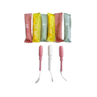 Tampons organiques OEM 100% Tampon en coton naturel Tampons applicateurs jetables Produits Offre Spéciale