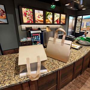 Sac isotherme double usage chaud/froid, écologique, motif dessin animé, non-tissé, feuille d'aluminium, étanche, pliable, portable, capacité 30L - Product Image 1