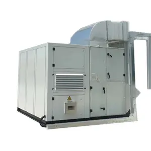 Air handling unit for mushroom compost tunnel