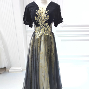Black Fairy Gowns - Elegant Tulle and Lace Dresses for Women