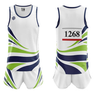 キッズGYMジョギングスーツ男性女性プロマラソンジャージーショーツランニングトレーニングウェアトラックとフィールドユニフォーム - Product Image 6