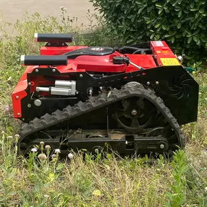 Yüksek kaliteli TK750 çim kesici çim biçme makinesi paletli Robot çim biçme makinesi