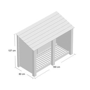 <span class=keywords><strong>Negozio</strong></span> di Log In Legno per Esterni di alta Qualità di Immagazzinaggio Giardino Moderno In Legno di Log <span class=keywords><strong>negozio</strong></span> - Product Image 3