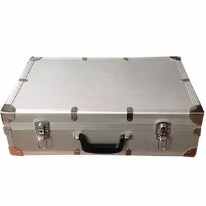 Conception personnalisée de haute qualité Flight Case Hard Case Boîte à outils de stockage en plastique et aluminium Mallette d'expédition