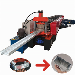 Custom Automatic <b>Storage</b> <b>Racking</b> Shelf Making Forming Machine Machine Supermarket Shelves Upright Column Roll Forming Machine - Product Image 1