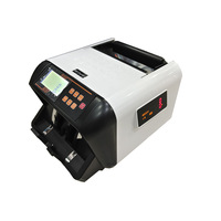 Machine de comptage d'argent intelligente portable OKYO pour usage domestique et commercial, vitesse de 900 pièces/min, capacité de la trémie de 200 pièces, comptage total des billets