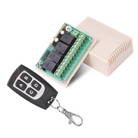 New and Original EV1527 Relay Module Receiver and Transmitter 433MHz DC 12V 4CH