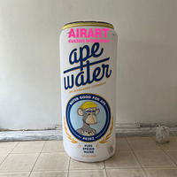 Grande Mascotte Gonflable Extérieure Personnalisée en Forme de Canette de Soda Réaliste pour le Marketing des Boissons et les Boutiques Éphémères