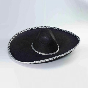 <span class=keywords><strong>Chapeau</strong></span> Sombrero <span class=keywords><strong>mexicain</strong></span> classique fantaisie aux couleurs variées avec large bord - Product Image 1