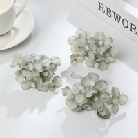 Fleurs artificielles d'hortensia pour cheveux, fournitures de bricolage, accessoires simples pour cheveux Hanfu, couronnes de fleurs, arrangements décoratifs muraux