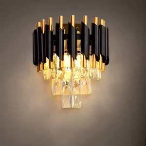 Ronde Indoor Nordic Moderne K9 Kristal Luxe Zwart Goud Led Hanglampen Huis Kroonluchter Hanglamp - Product Image 6