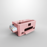 Printer DTF A4 XP600 Desktop MT Software DTF 300, Printer Inkjet DTF Otomatis Tanpa Bingkai, Film DTF, Papan HONSON 30cm, Printer DTF Meja