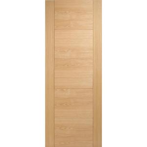 Precio barato revestimiento horizontal diseñado de madera de roble Puerta de descarga interna resistente al fuego <span class=keywords><strong>para</strong></span> apartamento - Product Image 1