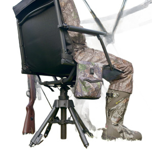 Outdoor Camouflage Heated Chair Portable 360 Degree Rotating Folding Camping Fishing Chair <b>USB</b> <b>Controlled</b> Temperature Regulating - Product Image 5