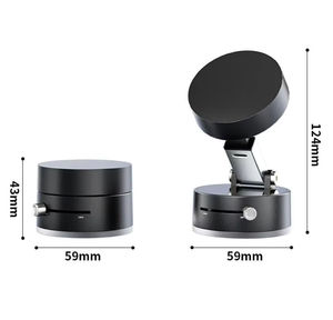 Support magnétique double face extensible pour téléphone, fixation solide par ventouse, pour douche, voiture, tous téléphones, utilisation sur bureau, cadeaux de fête - Product Image 5