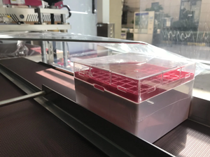 เครื่องซีลข้างแบบ L อัตโนมัติเต็มรูปแบบ พร้อมอุโมงค์หดฟิล์ม นำเข้าระบบตรวจจับด้วยโฟโตอิเล็กทริก สำหรับสินค้าบางและขนาดเล็ก - Product Image 3