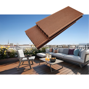 Tarima de Exterior de Madera y Plástico Compuesto Antideslizante de Alta Calidad, Tarima de WPC Impermeable - Product Image 1