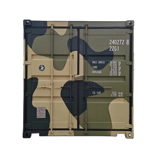 Contenedor de Carga Seca ISO Estándar 20GP Nuevo al por Mayor, Diseño de Camuflaje de 20 Pies, Carga Eficiente, Acero Corten Duradero - Product Image 1