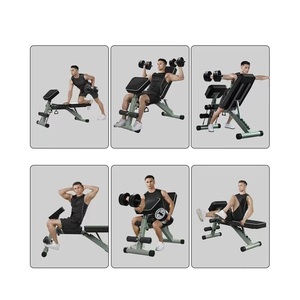 PINJIAN Vente en gros Équipement d'exercice multifonctionnel pour usage domestique <span class=keywords><strong>Banc</strong></span> de musculation réglable pour haltères - Product Image 3