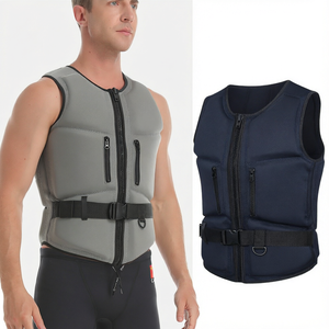 Chaleco Salvavidas de Neopreno para Adultos, Certificado CE, Ligero, Transpirable, Unisex, Ayuda de Flotabilidad para Natación, Surf y Pesca - Product Image 1