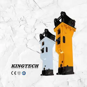 Excavator 1950 2000 Box 135mm Chisel Silent Type Drill Rammer Steel Reber Sb81 Rock Hydraulic Breaker Hammer