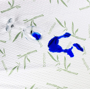 <span class=keywords><strong>Couverture</strong></span> de matelas de berceau en bambou ultra doux et imperméable de qualité supérieure, certifiée OEKO-TEX, en fibres creuses 3D, vente en gros d'usine OEM/ODM - Product Image 4